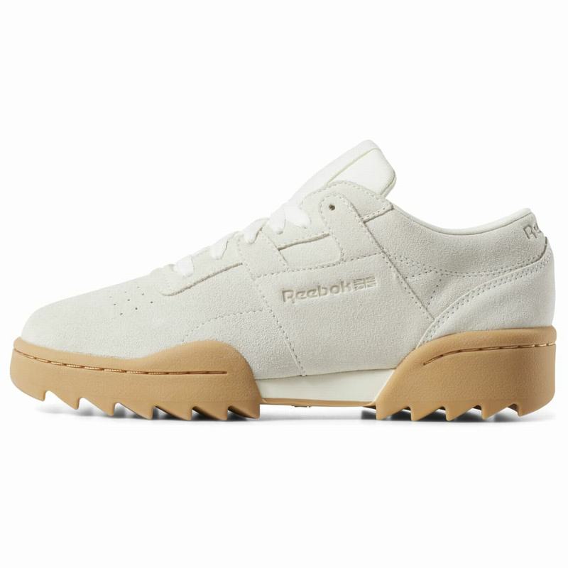 Tenisi Reebok Workout Ripple Og Dama Albi/Maro Romania UN6844WH